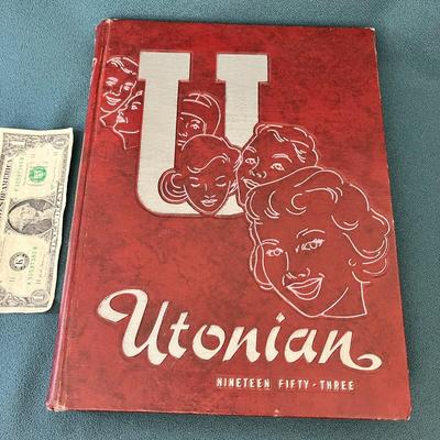 1953 UNIVERSITY OF UTAH UTONIAN YEAR BOOK