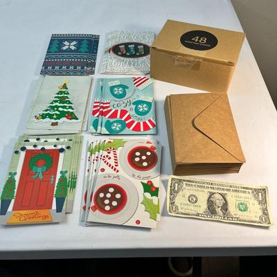 NEW IN BOX HOLIDAY CARDS BLANK NOTE CARDS