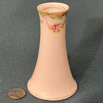 LOVELY HAND PAINTED NIPPON CANDLE HOLDER 