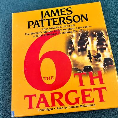 â€œTHE 6th TARGETâ€ BOOK ON CD BY JAMES PATTERSON