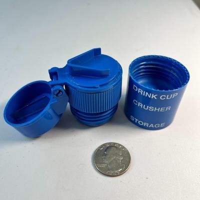 ALL IN ONE PILL CUTTER, CRUSHER, STORAGE & DRINK CUP