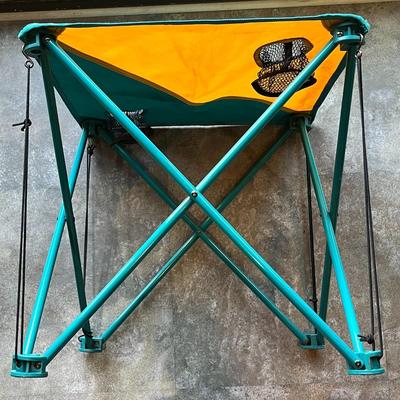 FOLDING CAMP TABLE w/ 2 CUP HOLDERS