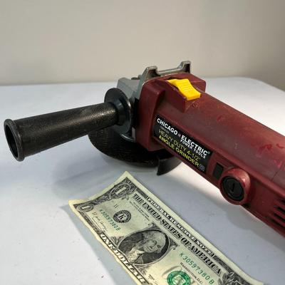 CHICAGO ELECTRIC 4-1/2â€ HEAVY DUTY ANGLE GRINDER 