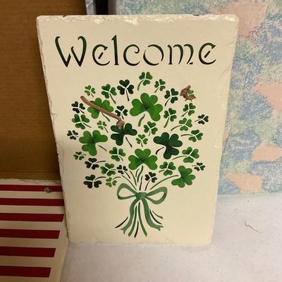 Slate Holiday Signs