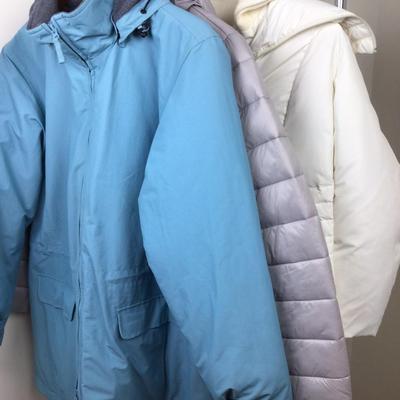 196 Ladies Coat Lot Lands End NY