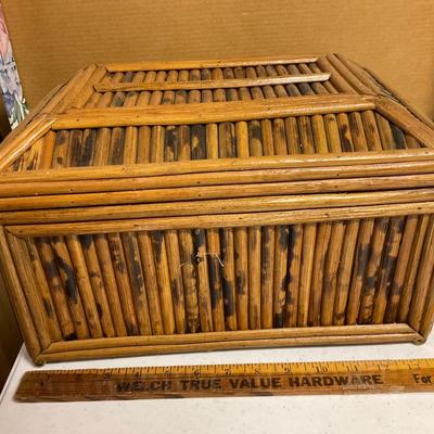 Bamboo Chest Excellent Condition