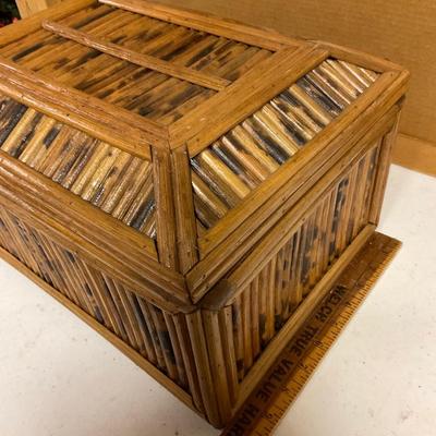 Bamboo Chest Excellent Condition