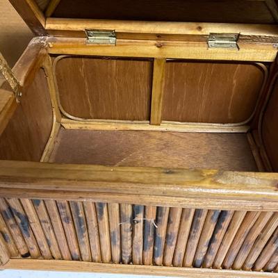 Bamboo Chest Excellent Condition