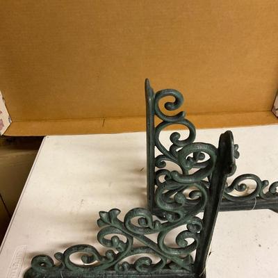 Two New 10â€ Decorative Shelf Brackets