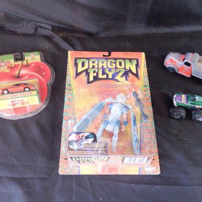 DRAGON FLYZ, HULK CAR, TOOTSIE TRUCK AND OTHER CAR