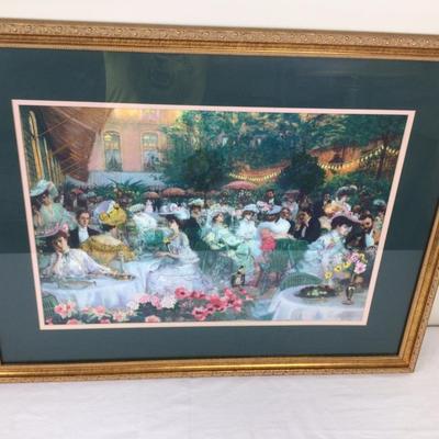 159 Victorian Ladies Faux Stitched