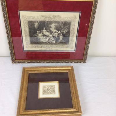 158 Empress Eugenia Victorian Framed Print & Sketch