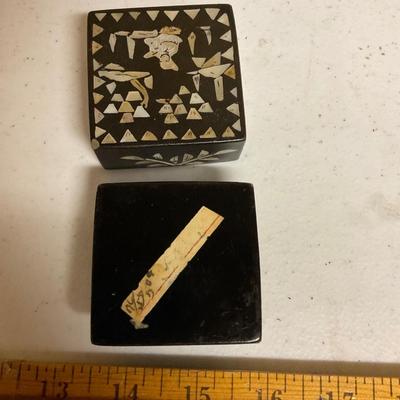 Small Wood Trinket Box