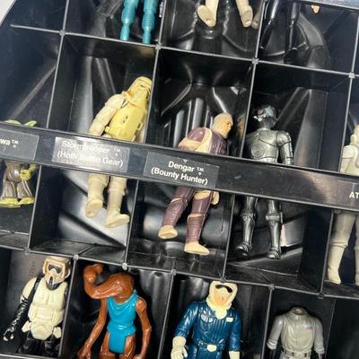 Vintage Star Wars The Empire Strikes Back Accessory Darth Vader Storage Chamber with Original Trilogy Character Action Figures
