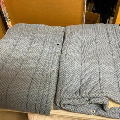 Two Snap Down Blankets 60â€™s 70â€™s