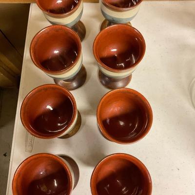 Ceramic Wine Goblets