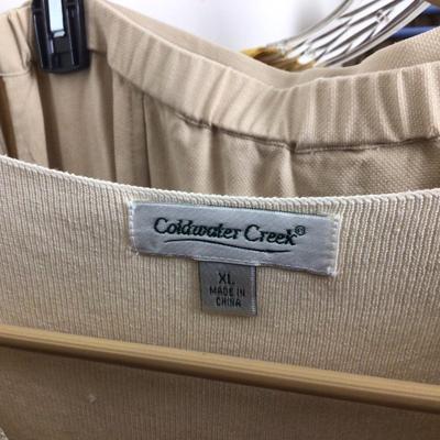 087 Coldwater Creek Ladies Clothing Lot L/XL