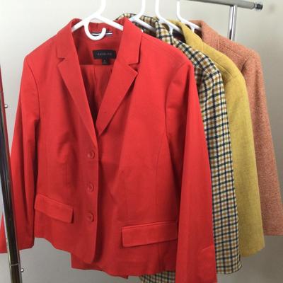 095 Talbots Suit & Blazer Lot