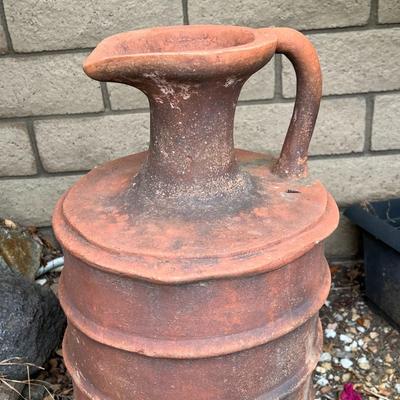 Large Clay Pottery Plaster Garden Outdoor Home Decor Pitcher Planter