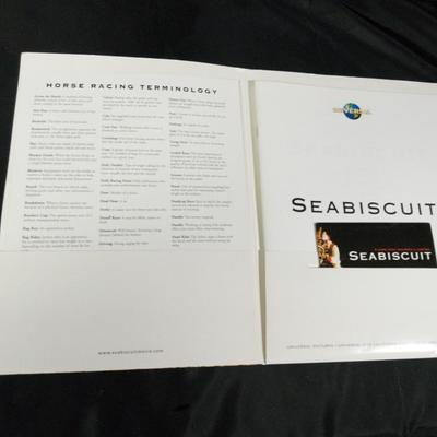 SEABISCUIT MOVIE PRESS KIT