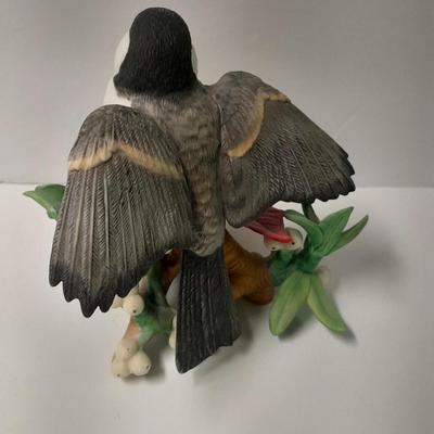 Princeton Gallery Fine porcelain Bird Any Mail? Lenox 1997 Christmas Chickadee and Musical Christmas Doves