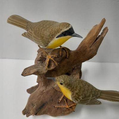 Lenox porcelain Collectible Bird figures and birds on wood