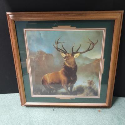 "Monarch of the Glen" Sir Edwin Landcaster Framed Elk picture