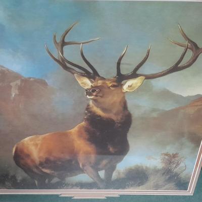 "Monarch of the Glen" Sir Edwin Landcaster Framed Elk picture
