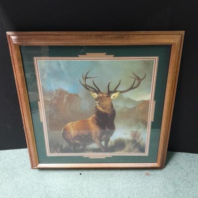 "Monarch of the Glen" Sir Edwin Landcaster Framed Elk picture