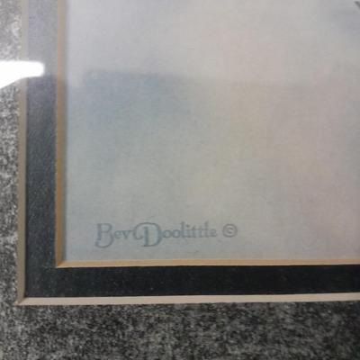 Bev Doolittle "Spirit of the Grizzly" framed picture