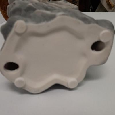 Hisako signed and framed Eagle Picture with Eagle Figure