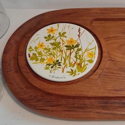 Goodwood Genuine teak Cheese board and more