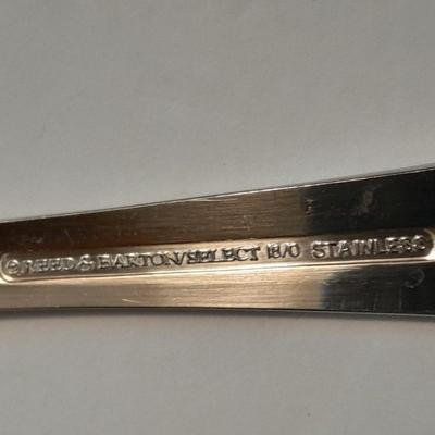 Reed & Barton/Select 18/0 stainless flatware set in box