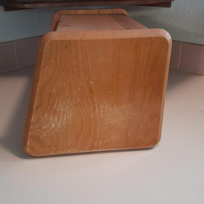 Wood Bread Box