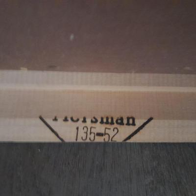 Square end table with glass top and woven / wicker design. Lots of storage! (1)