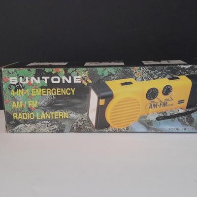 New Suntone panoramic camera, Suntone 4 in 1 emergency AM/FM Radio lantern and MAG-LITE