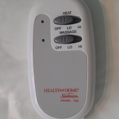 Homedics massager and electric heating pad