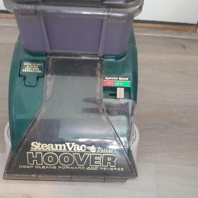 Hoover Steam Vac Deluxe / Carpet and Upholstery cleaner with attachments