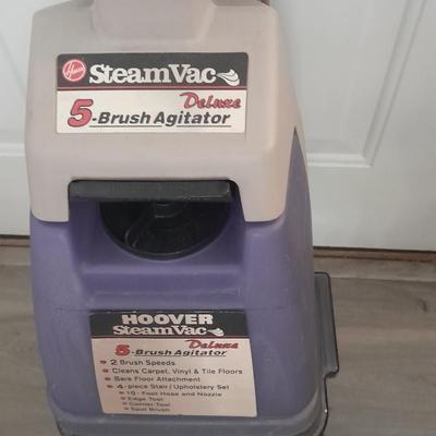 Hoover Steam Vac Deluxe / Carpet and Upholstery cleaner with attachments