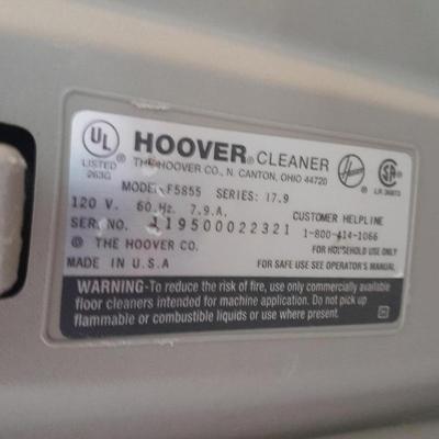 Hoover Steam Vac Deluxe / Carpet and Upholstery cleaner with attachments