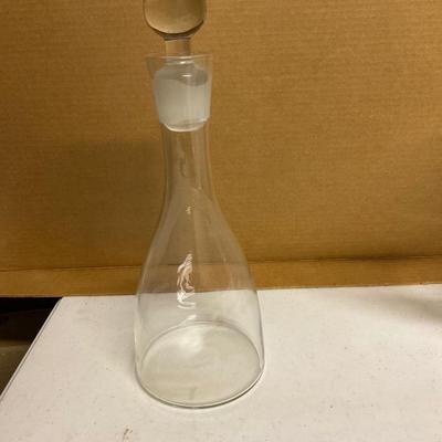 Clear Glass Decanter