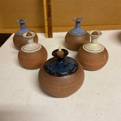 Pottery Fuel Lamps