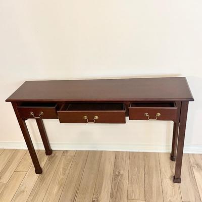 BOMBAY ~ Chippendale Style Console Table