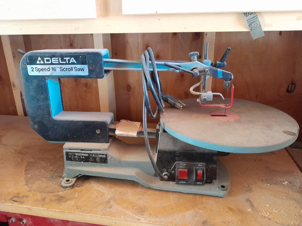 thumbnail image 2 of Delta 40-560 2 Speed 16" Scroll Saw Instruction Manual - Brand New 2 of 6