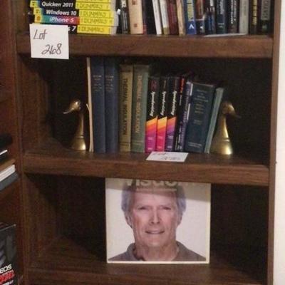 3015 Bookshelf with Gold Trim