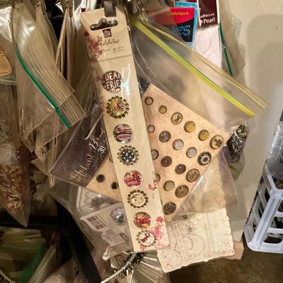 1207 Standing Carousel of Scrapbooking and Crafts Stick Ons