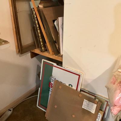 1208 Lot of Glass Board Backing for Mosaic Projects