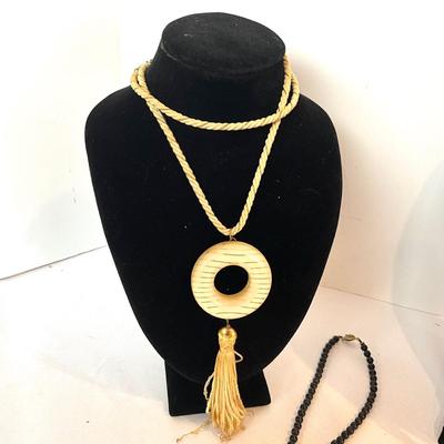 1215 Lot of Four Asian Inspired Necklaces ~ Joan Rivers