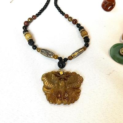 1215 Lot of Four Asian Inspired Necklaces ~ Joan Rivers