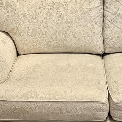 KIRSCHMAN'S ~ Cream Upholstered Love Seat